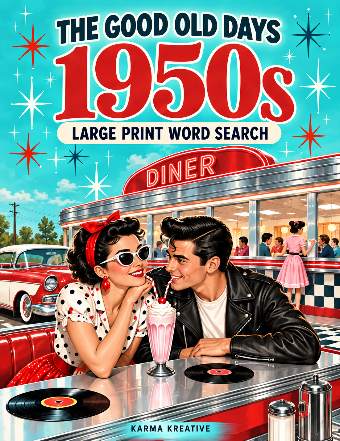 The Good Old Days: 1950s cover design