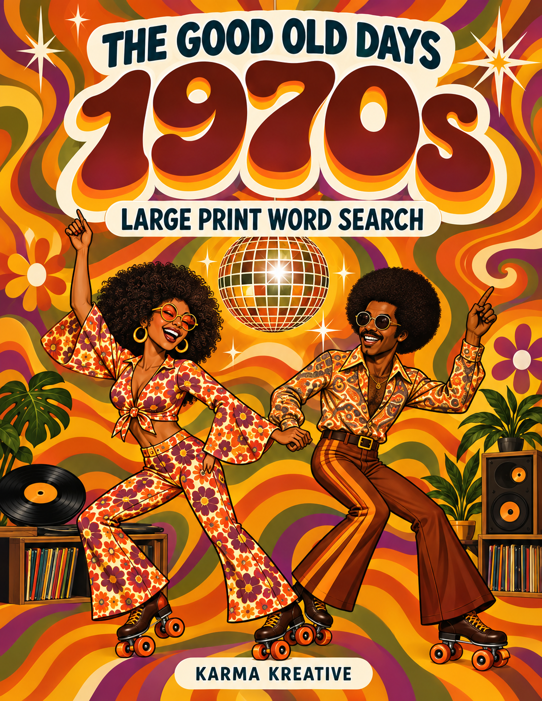 The Good Old Days: 1970s cover design