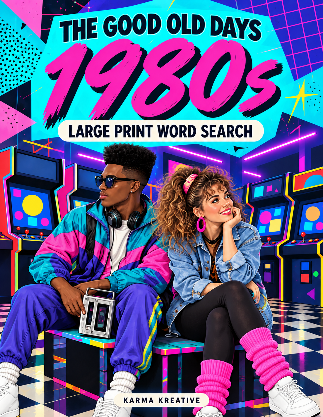 The Good Old Days: 1980s cover design