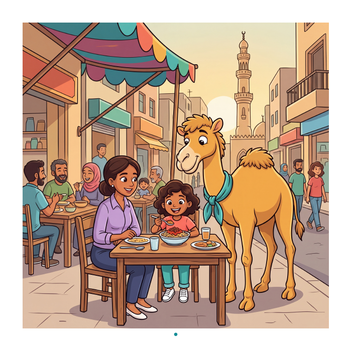 Actual interior page 11 from Kimo Goes to Egypt